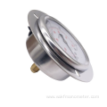 differential pressure gauge with bottom connection